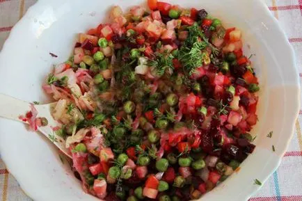 5 рецепти как да се направи - винегрет - вкусни и лесни