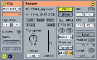 Ableton Live - прост запис микс бдение кома, DJ, продуцент