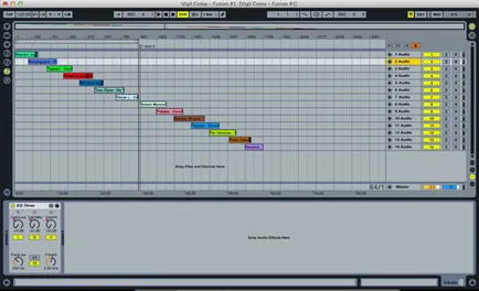 Ableton Live - прост запис микс бдение кома, DJ, продуцент