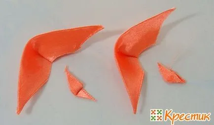 Butterfly в областта веднъж kanzashi майсторски клас 3