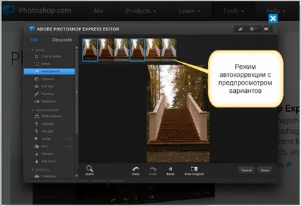 Безплатна онлайн редактиране на снимки Picnik и неговите наследници