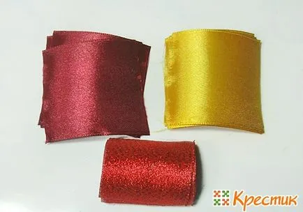 Butterfly в областта веднъж kanzashi майсторски клас 3