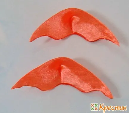 Butterfly в областта веднъж kanzashi майсторски клас 3
