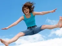 Скачане на батут