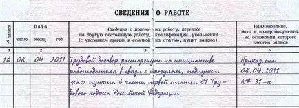 Отсъствията по време на работа, както по въпроса, стъпка по стъпка описание и коментари