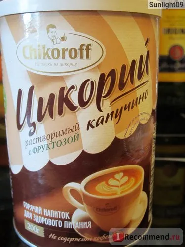 Цикорията chikoroff миг капучино с фруктоза - 
