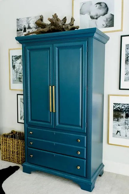 Декорите на стария вратички купе и собствените си ръце, с помощта на тапети и панели, дизайнерски идеи