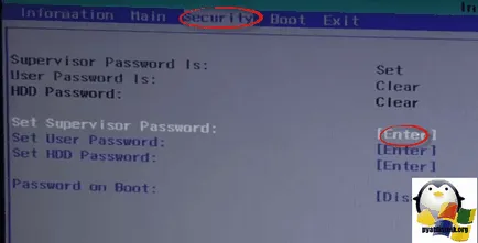 Ние правим BIOS за възстановяване на паролата, настройка прозорци и Linux сървъри