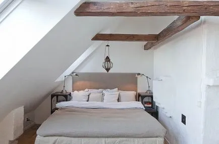 спални снимки Design тавански, дизайнерски идеи, препоръки, сграда портал