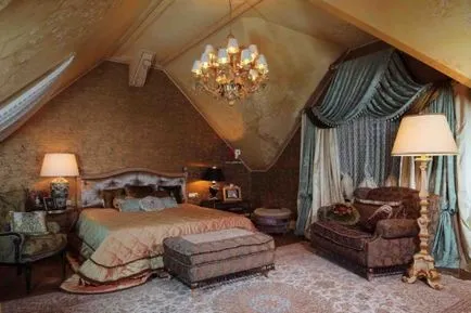 спални снимки Design тавански, дизайнерски идеи, препоръки, сграда портал