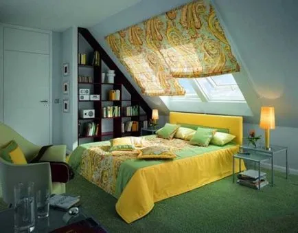 спални снимки Design тавански, дизайнерски идеи, препоръки, сграда портал
