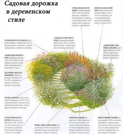 Пистите в градината