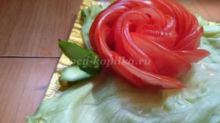 Помислих, нарязване зеленчуци и плодове със снимки