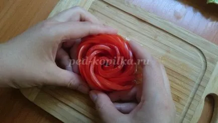 Помислих, нарязване зеленчуци и плодове със снимки