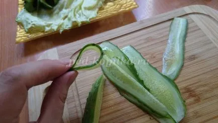 Помислих, нарязване зеленчуци и плодове със снимки