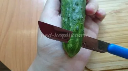 Помислих, нарязване зеленчуци и плодове със снимки