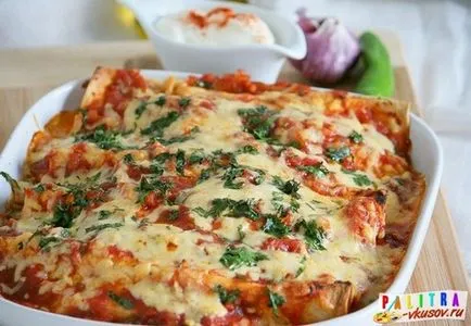 Enchilada с пиле (фото-рецепта)