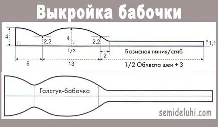 Папийонка модел и ти как се шие пеперудата със собствените си ръце