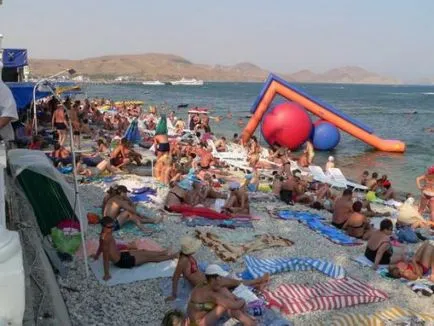 Къде са най-добрите плажове в Koktebel