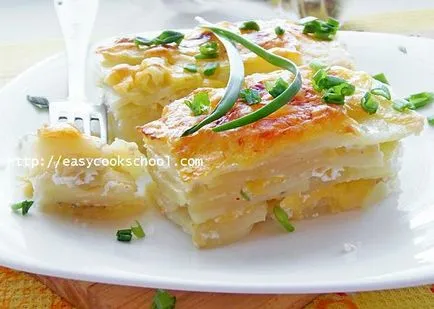 Огретен картофи, класически рецепти, лесни рецепти