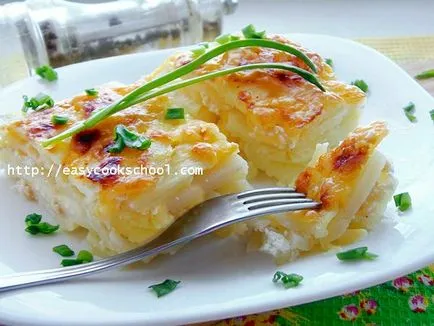 Огретен картофи, класически рецепти, лесни рецепти