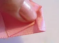 Рози от тъкани с ръцете си