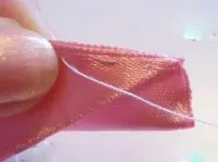 Рози от тъкани с ръцете си