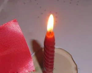 Рози от тъкани с ръцете си