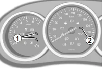 Препоръки за икономично шофиране на кола и шофиране еко режим Рено Логан Sandero (Renault