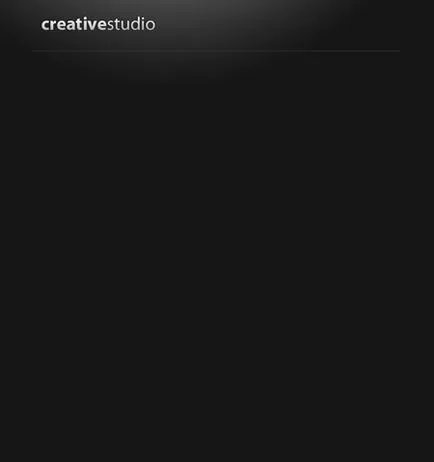 Начертайте шаблон за сайта на Creative Studio