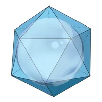 Icosahedron - геометрична фигура (icosahedron) Icosahedron - геометрична фигура