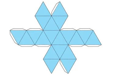 Icosahedron - геометрична фигура (icosahedron) Icosahedron - геометрична фигура