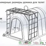 Производство навес за кравите с техните ръце графики и снимки (бараката) Производство навес за кравите с техните ръце диаграми и снимки