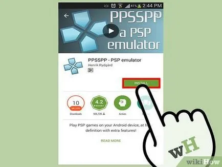 Как се играе на PSP игри за Android приложения, използващи ppsspp