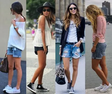 Как и какво да облека Converse - снимки, стил, мода