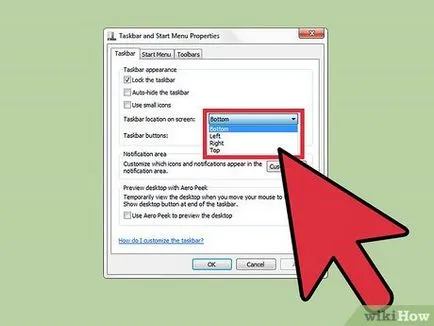 Как да промените позицията на лентата на задачите в Windows 7