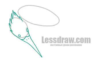 Как да се направи един от символите на Игрите на глада, lessdraw