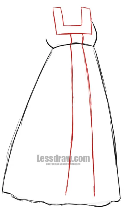 Как да се направи на българската лятна рокля, lessdraw