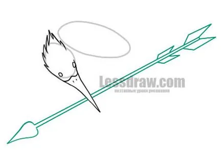Как да се направи един от символите на Игрите на глада, lessdraw