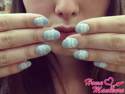 Как да се направи дантела върху ноктите на снимки и видео уроци