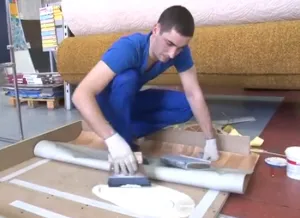 Как да се сложи балатум