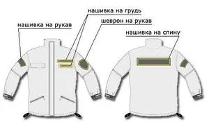 Как да шият на шеврона