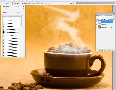 Как да си направим дим в Photoshop