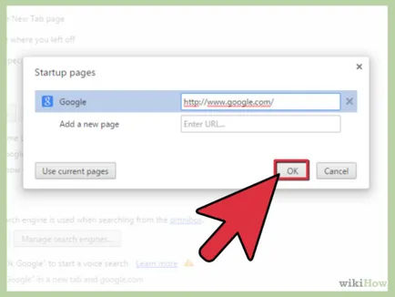 Как да направите Google Начална страница на хром