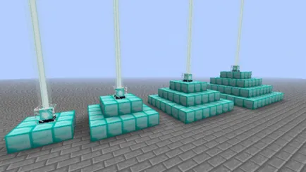 Как да си направим Minecraft фар във всички етапи от приемните елементи