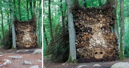 Както пъти разцепва в drovnitsu ритъм и котлет и картинно легло (drovnitsa) Как да се прибират дърва drovnitsu ритъм и котлет така живописно сложи