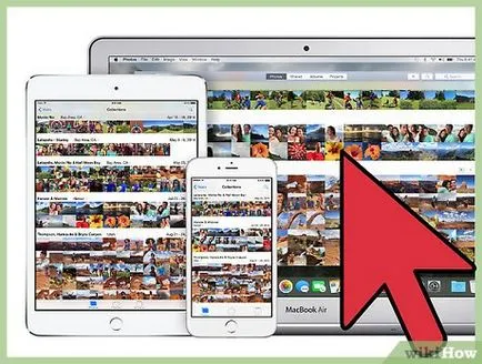 Как да видите снимки от компютъра си, за да icloud