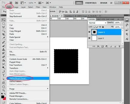 Как да създадете четка в Photoshop - ленено уроци по рисуване и дизайн в Adobe Photoshop