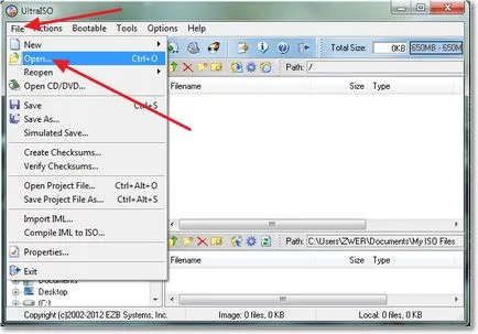 Създадете стартиращ USB флаш устройство на Windows 7 чрез UltraISO програмни, компютърни съвети