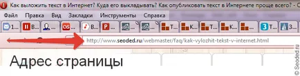 Как да се изложи на текста в интернет, където се разпространява като да публикува текста в интернет най-лесният начин